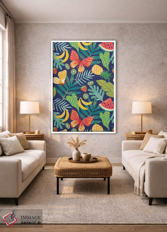 تابلو دکوراتیو تفریح تابستانی زیر آفتاب ۶ اثر ناتالی مایلز - D1W