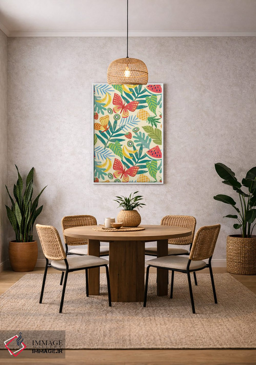 تابلو دکوراتیو تفریح تابستانی زیر آفتاب ۷ اثر ناتالی مایلز - D2W