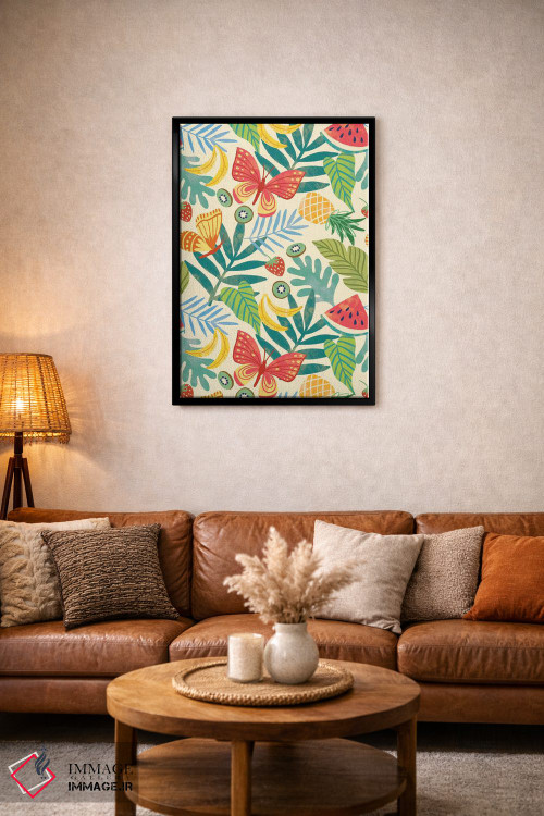 تابلو دکوراتیو تفریح تابستانی زیر آفتاب ۷ اثر ناتالی مایلز - D4B