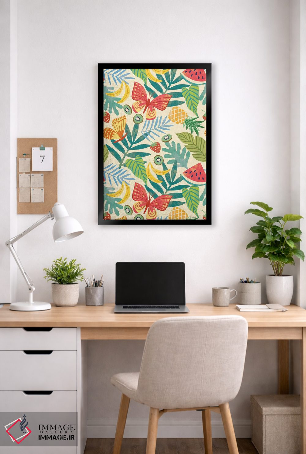 تابلو دکوراتیو تفریح تابستانی زیر آفتاب ۷ اثر ناتالی مایلز - D6B