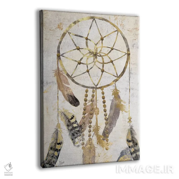تابلو دکوراتیو گیرنده رویا قبیله ای اثر نان - نمای پرسپکتیو محصول