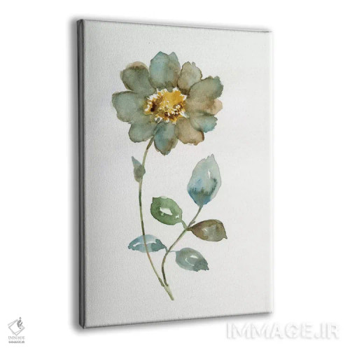 تابلو دکوراتیو گلبرگ ساده یک اثر نان - نمای پرسپکتیو محصول