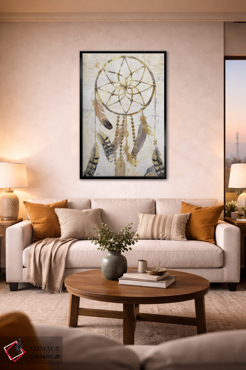 تابلو دکوراتیو گیرنده رویا قبیله ای اثر نان - D2B