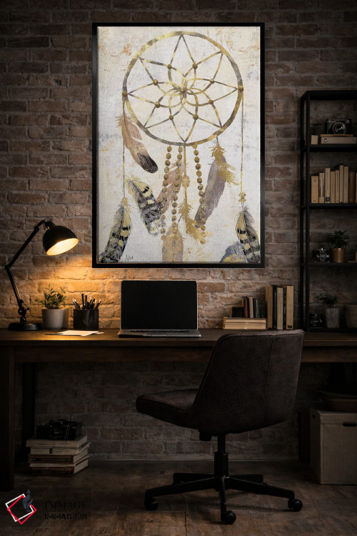 تابلو دکوراتیو گیرنده رویا قبیله ای اثر نان - D6B