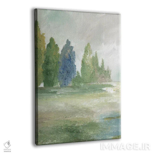 تابلو دکوراتیو دره جواهرگون یک اثر نان - نمای پرسپکتیو محصول