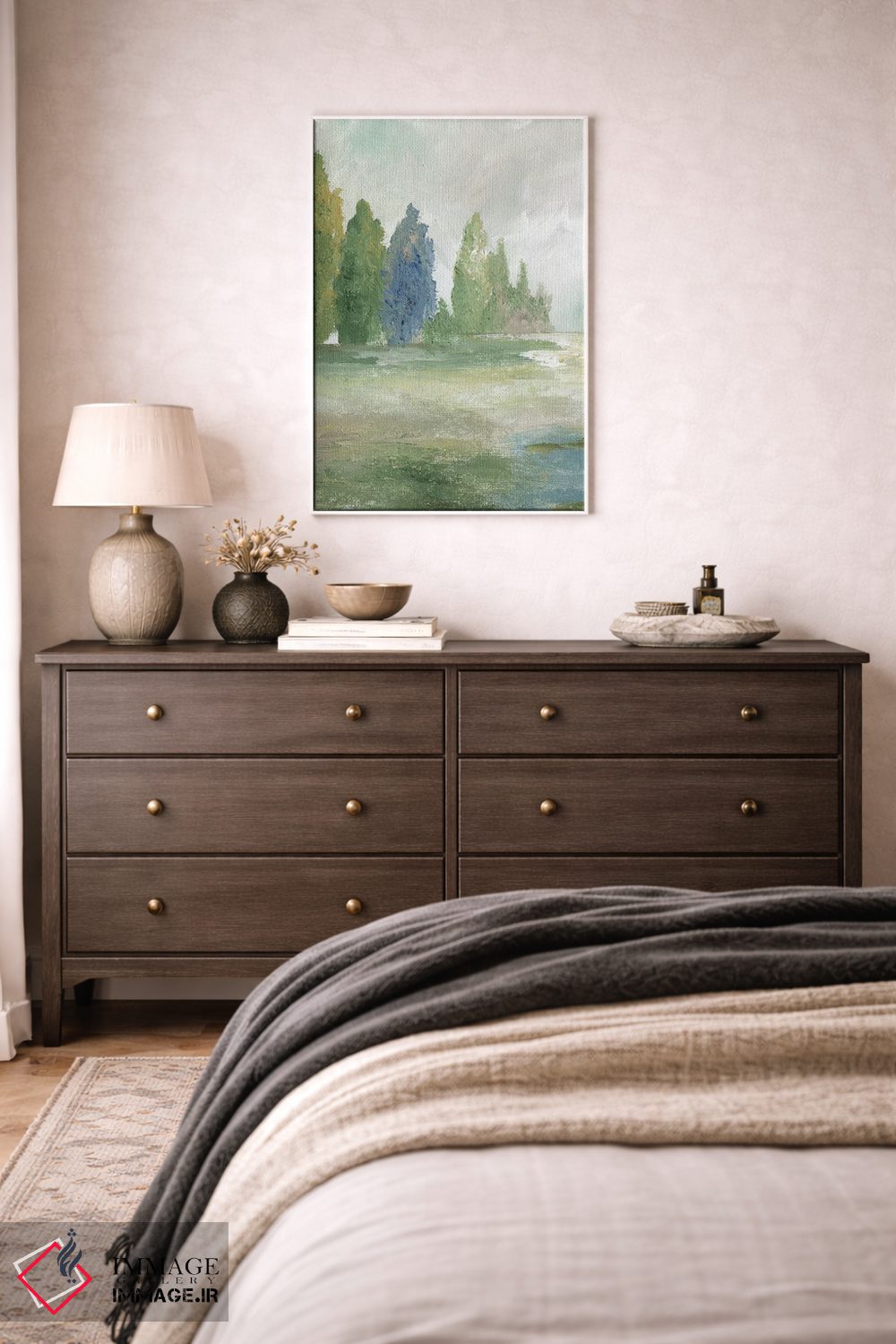 تابلو دکوراتیو دره جواهرگون یک اثر نان - D2W