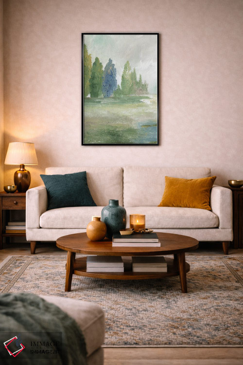 تابلو دکوراتیو دره جواهرگون یک اثر نان - D4B