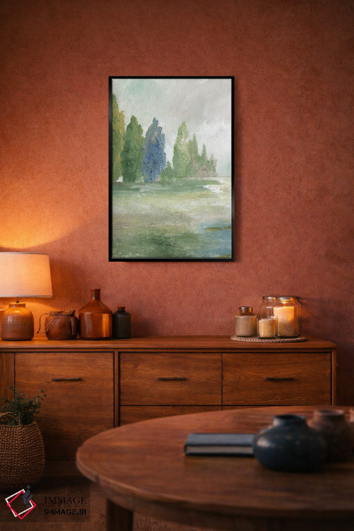 تابلو دکوراتیو دره جواهرگون یک اثر نان - D5B