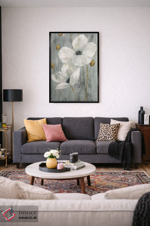 تابلو دکوراتیو باغ مروارید دو اثر نان - D3B