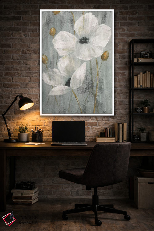 تابلو دکوراتیو باغ مروارید دو اثر نان - D2W