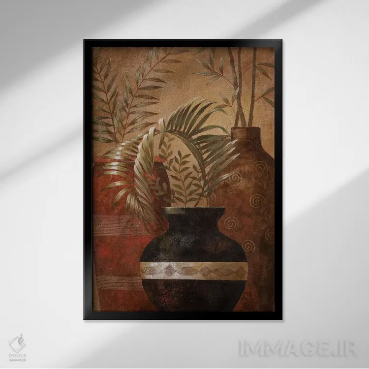 تابلو دکوراتیو تعطیلات خاص و جذاب II اثر نان - نمای قابدار مشکی