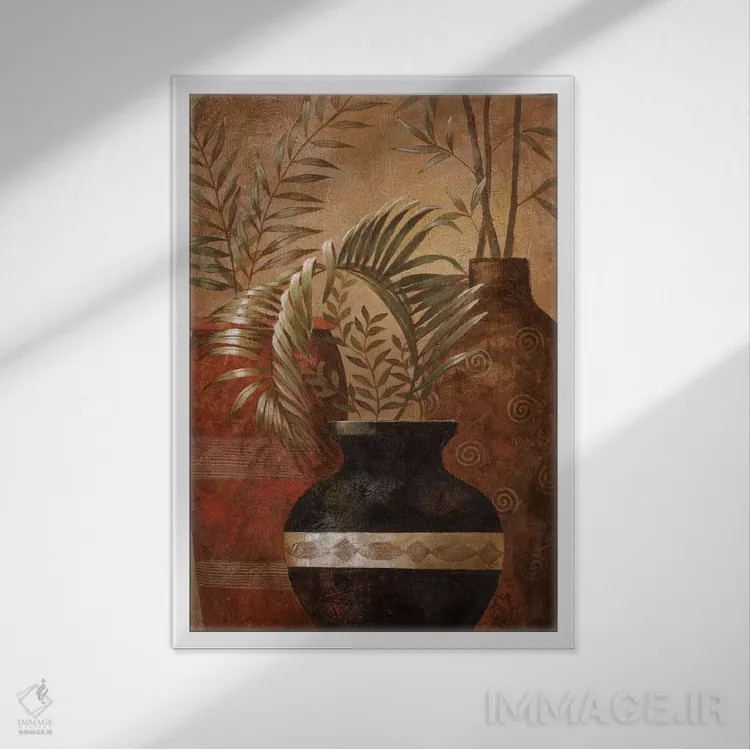 تابلو دکوراتیو تعطیلات خاص و جذاب II اثر نان - نمای قابدار سفید