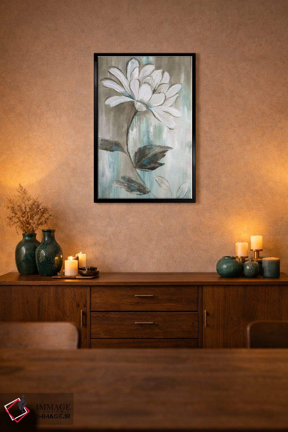 تابلو دکوراتیو شکوفایی باغ II اثر نان - D1B