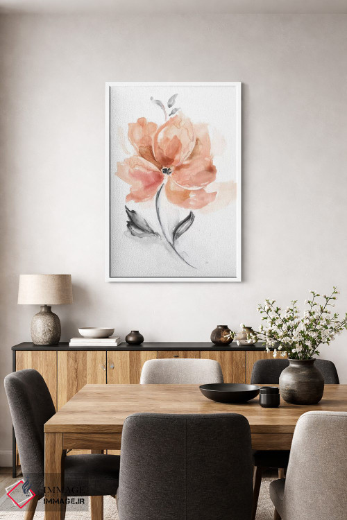 تابلو دکوراتیو احساس نرم I اثر نان - D4W