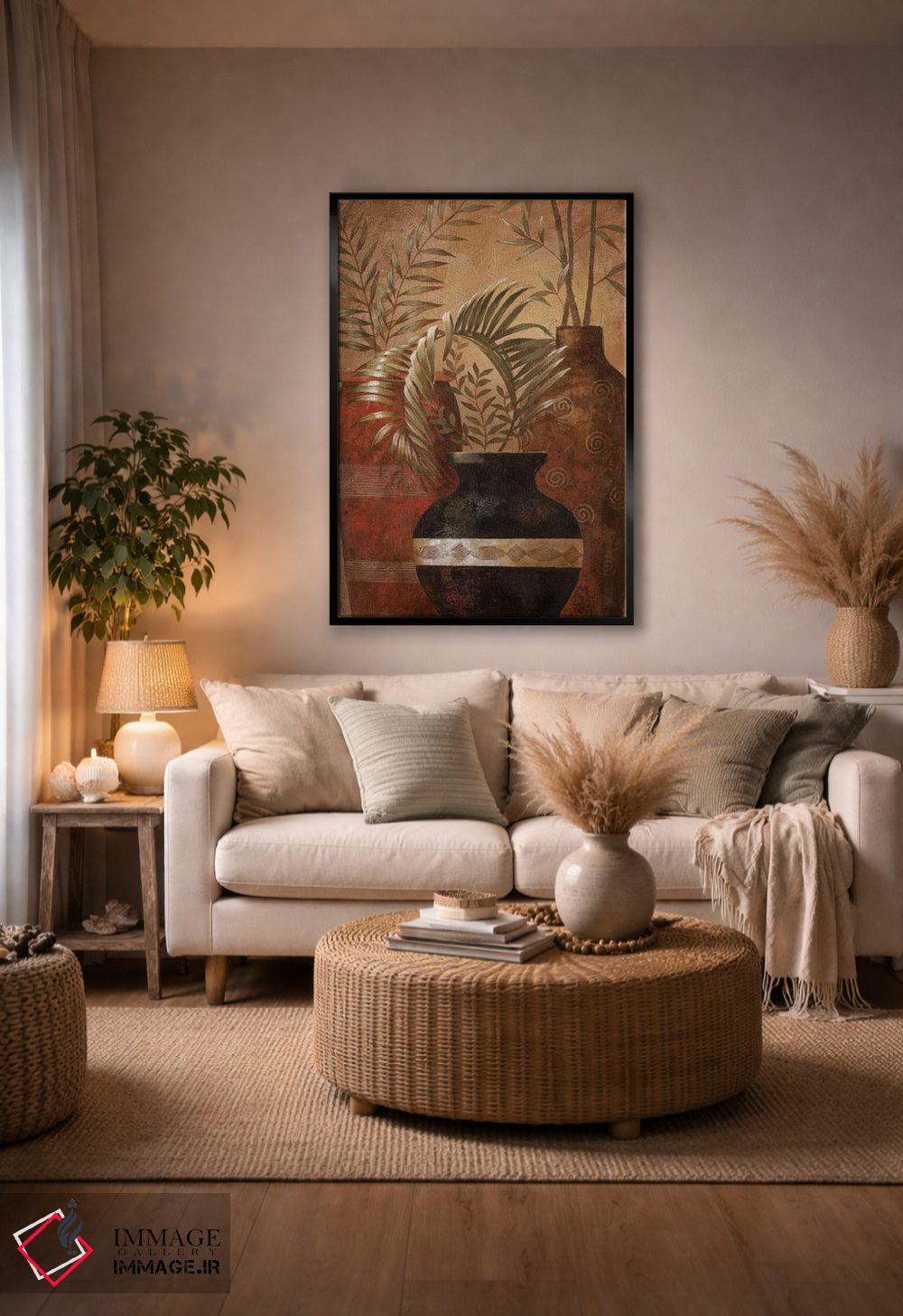 تابلو دکوراتیو تعطیلات خاص و جذاب II اثر نان - D4B