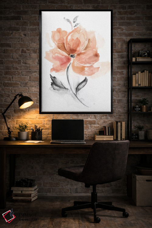 تابلو دکوراتیو احساس نرم I اثر نان - D6B