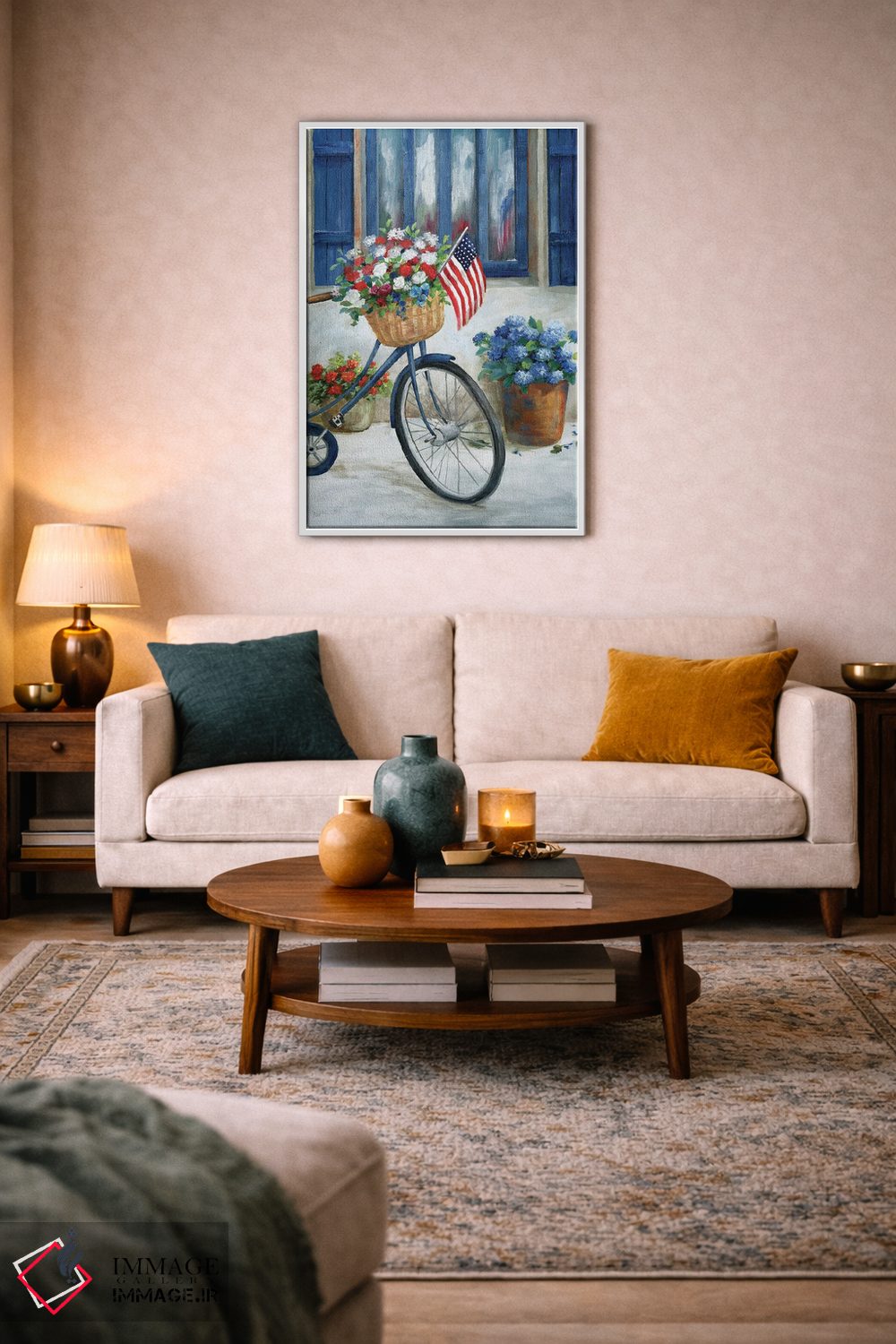 تابلو دکوراتیو دوچرخه میهن دوست II اثر نان - D3W