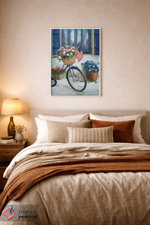 تابلو دکوراتیو دوچرخه میهن دوست II اثر نان - D5W