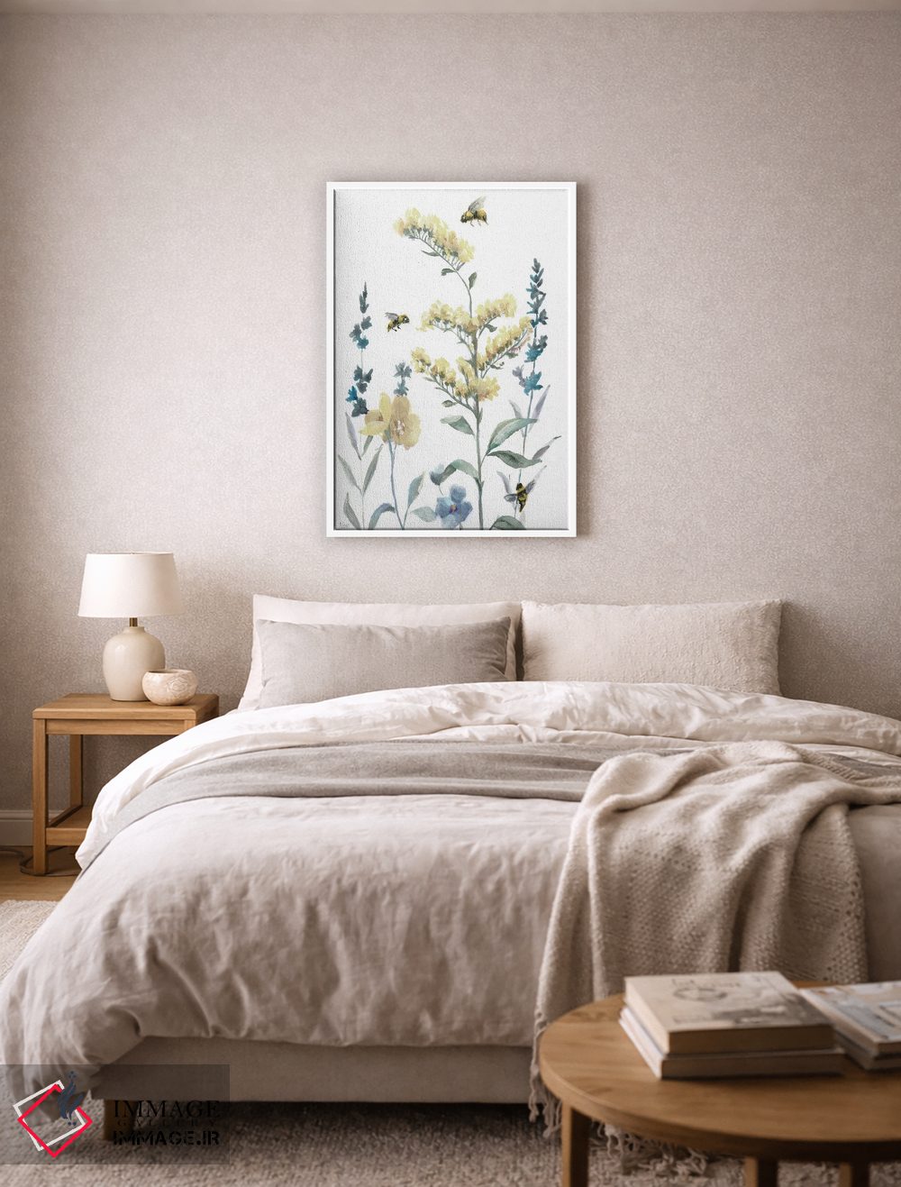 تابلو دکوراتیو باغ زنبورعسل I اثر نان - D5W