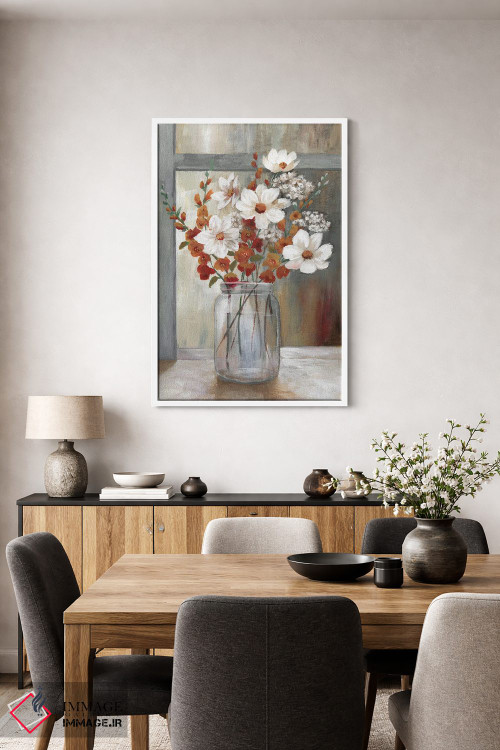 تابلو دکوراتیو افشان پاییزی اثر نان - D5W