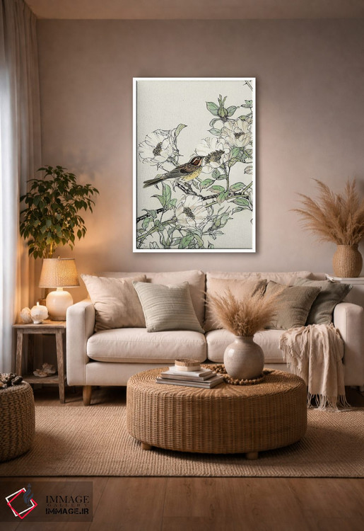 تابلو دکوراتیو طبیعت بی زمان ۱ اثر نان - D3W