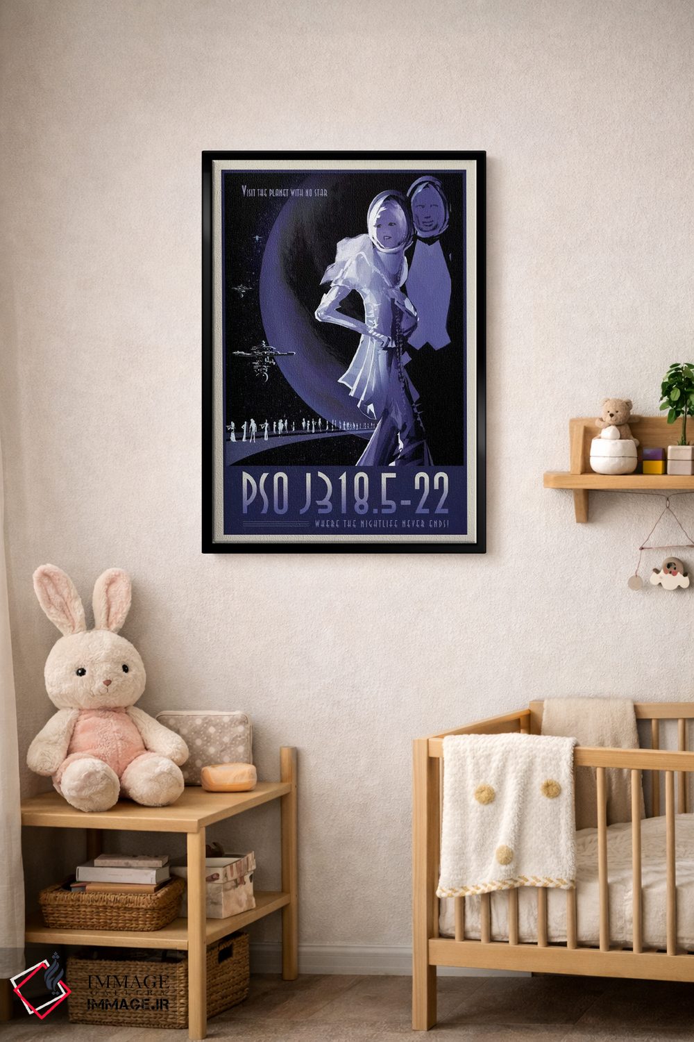 تابلو دکوراتیو پی اس او جی۳۱۸.۵-۲۲ اثر ناسا - D5B