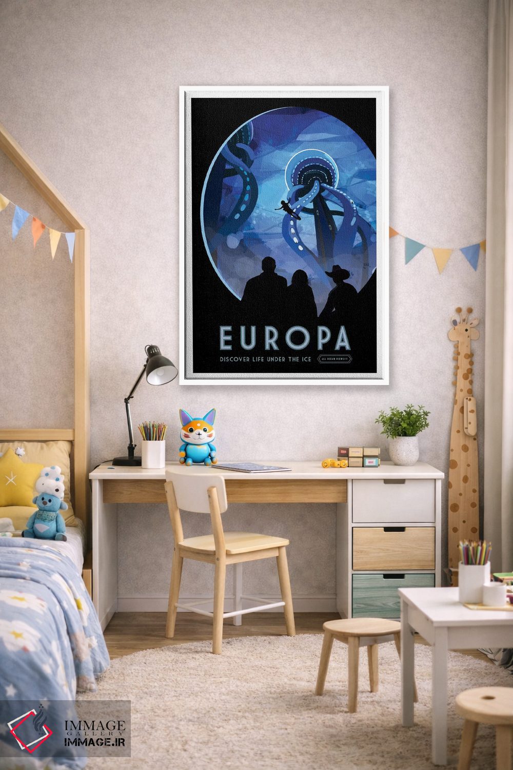 تابلو دکوراتیو اروپا اثر ناسا - D1W