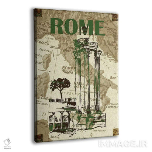 تابلو دکوراتیو ایستگاه های شهری چهار اثر نیکلاس بیسکاردی - نمای پرسپکتیو محصول