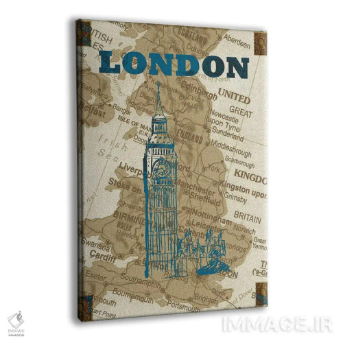 تابلو دکوراتیو ایستگاه های شهری دو اثر نیکلاس بیسکاردی - نمای پرسپکتیو محصول