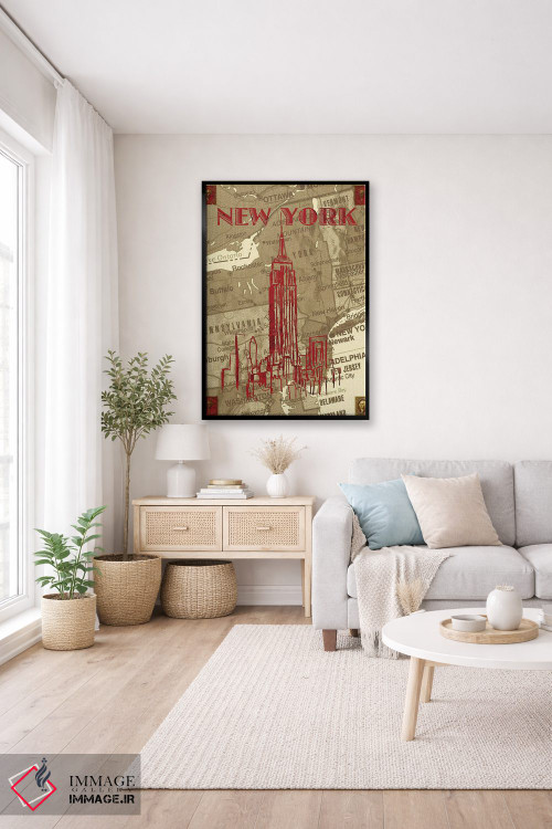 تابلو دکوراتیو ایستگاه های شهری سه اثر نیکلاس بیسکاردی - D5B