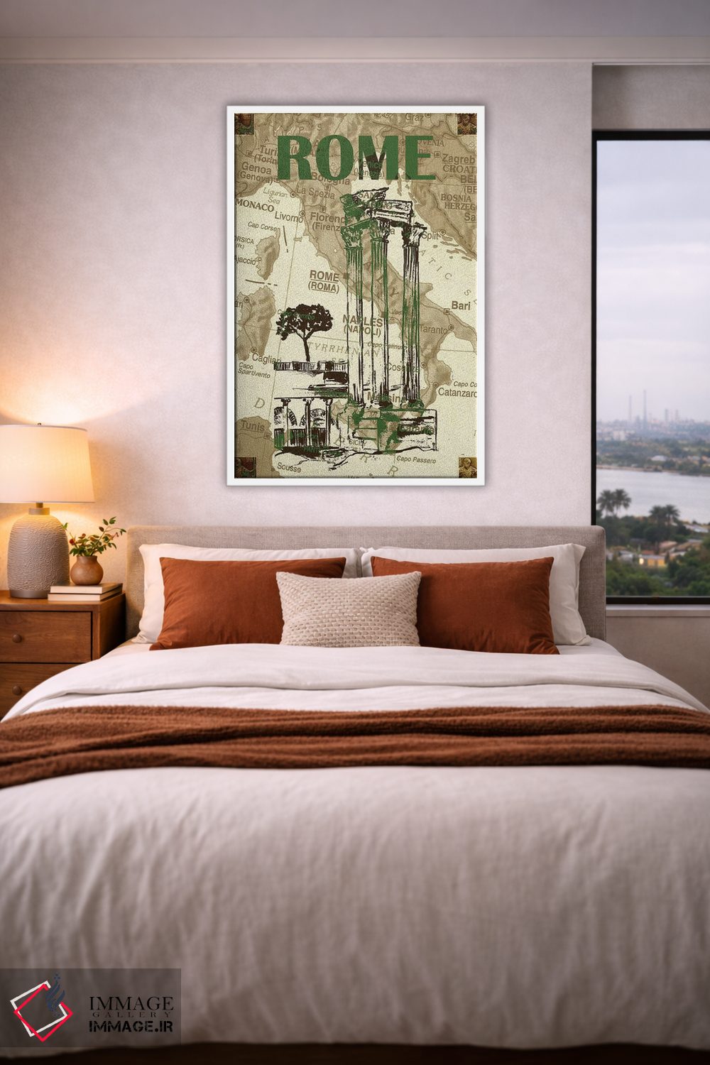 تابلو دکوراتیو ایستگاه های شهری چهار اثر نیکلاس بیسکاردی - D4W