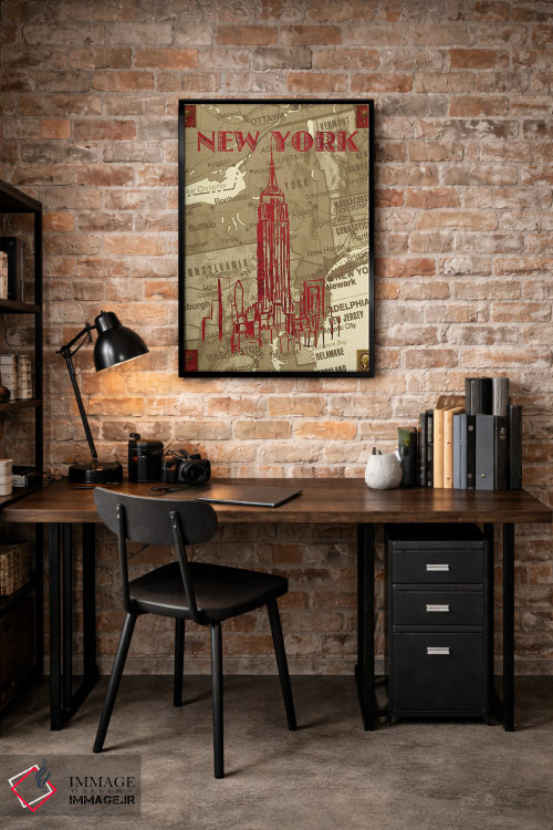 تابلو دکوراتیو ایستگاه های شهری سه اثر نیکلاس بیسکاردی - D6B