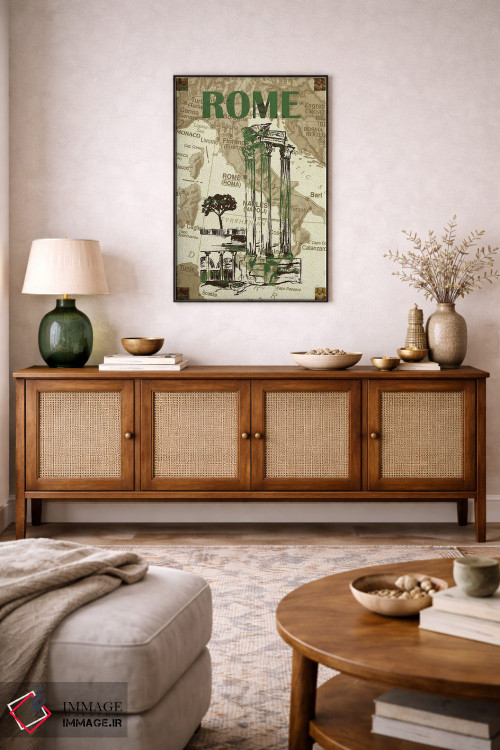 تابلو دکوراتیو ایستگاه های شهری چهار اثر نیکلاس بیسکاردی - D5B