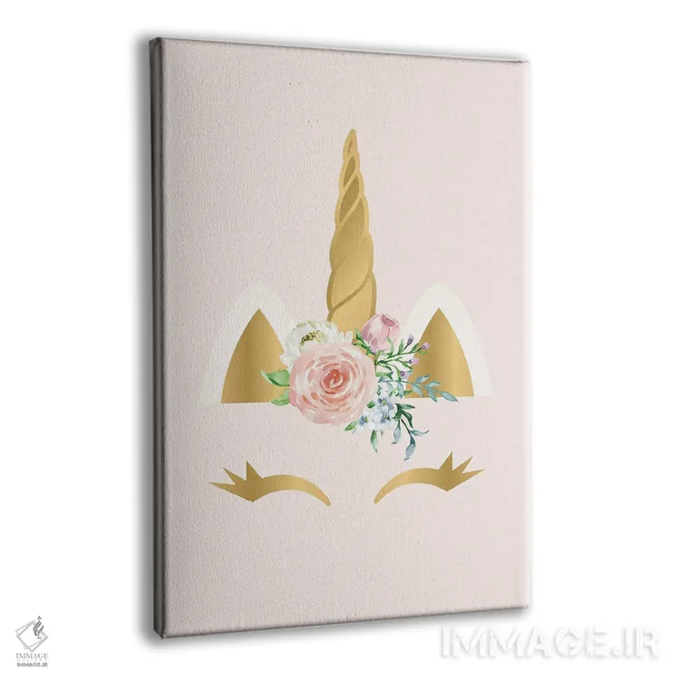 تابلو دکوراتیو تک شاخ اثر نیکول باسک - نمای پرسپکتیو محصول