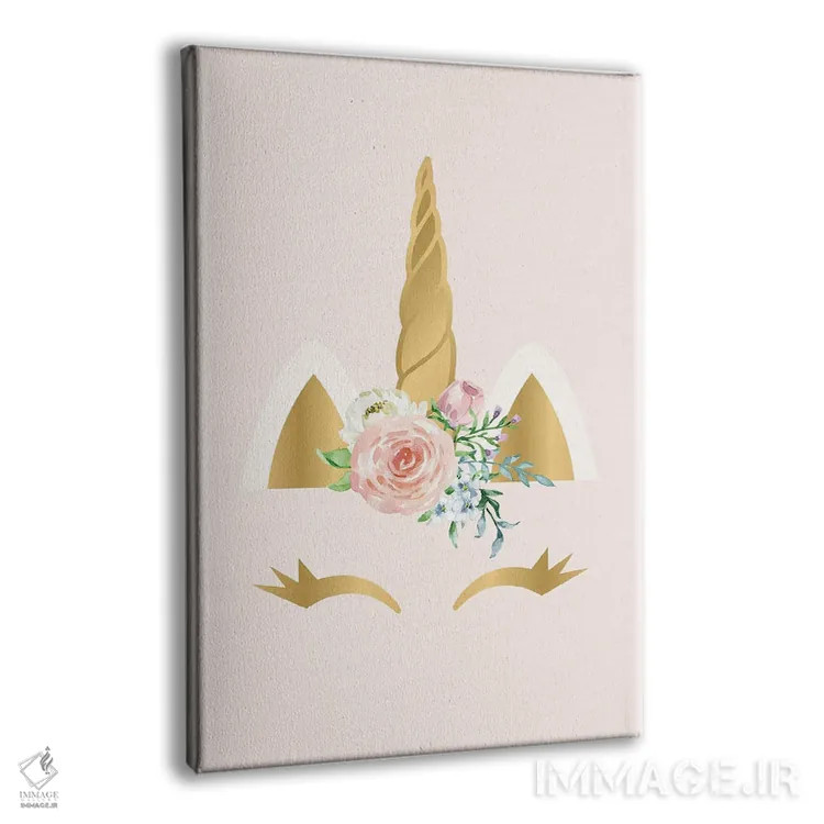 تابلو دکوراتیو تک شاخ اثر نیکول باسک - نمای پرسپکتیو محصول