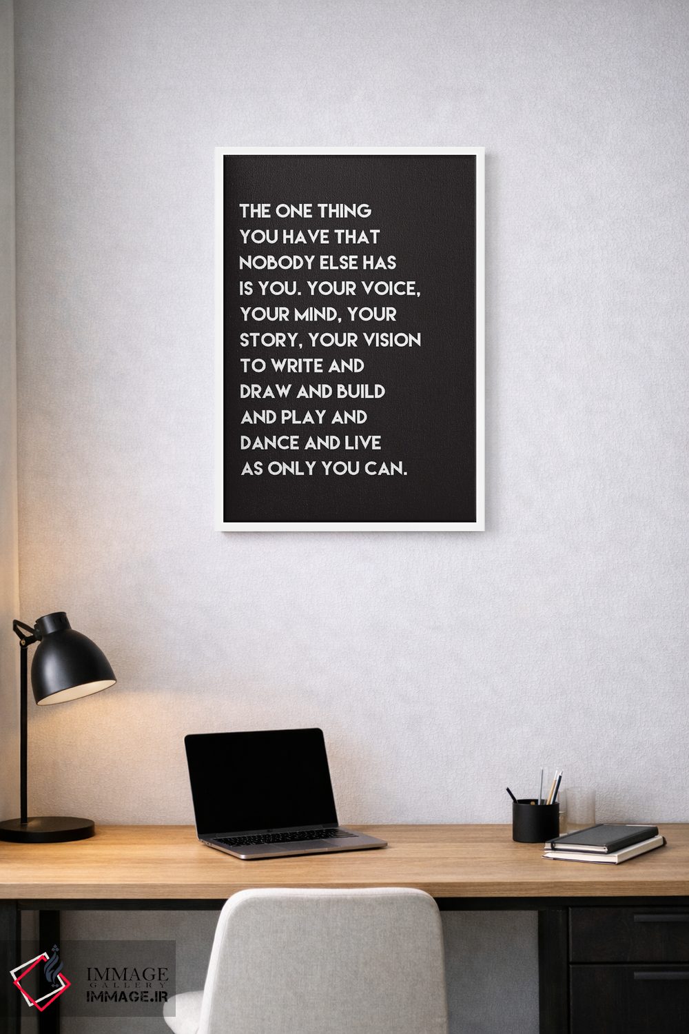 تابلو دکوراتیو تنها چیز، سبک کلاسیک اثر نیکول باسک - D1W