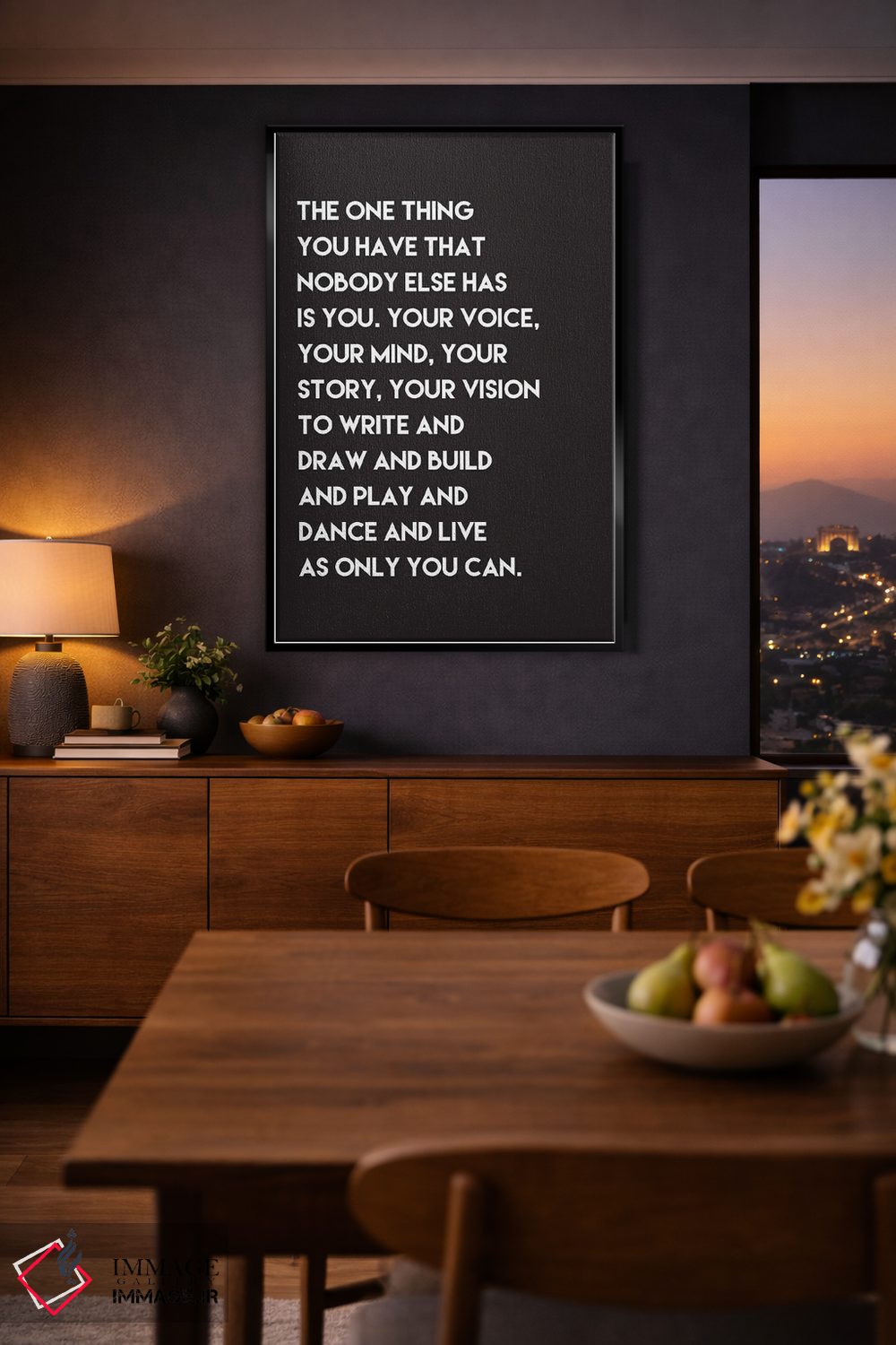 تابلو دکوراتیو تنها چیز، سبک کلاسیک اثر نیکول باسک - D2B