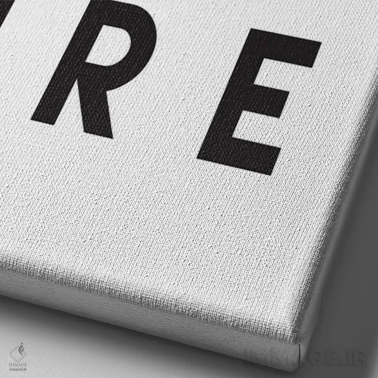 تابلو دکوراتیو ماجراجویی اثر نیکول باسک - نمای نزدیک بافت بوم