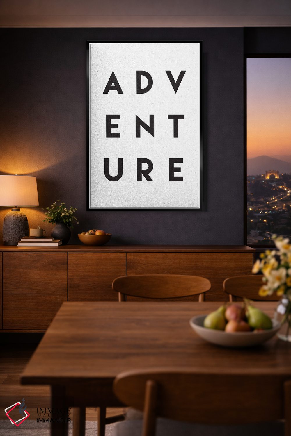 تابلو دکوراتیو ماجراجویی اثر نیکول باسک - D2B