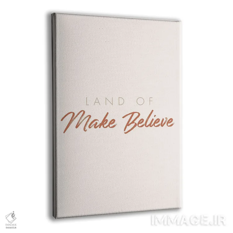 تابلو دکوراتیو سرزمین خیال پردازی اثر نیکول باسک - نمای پرسپکتیو محصول