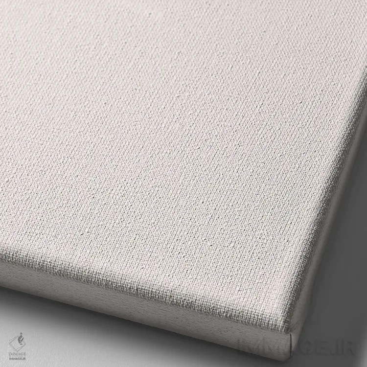 تابلو دکوراتیو سرزمین خیال پردازی اثر نیکول باسک - نمای نزدیک بافت بوم