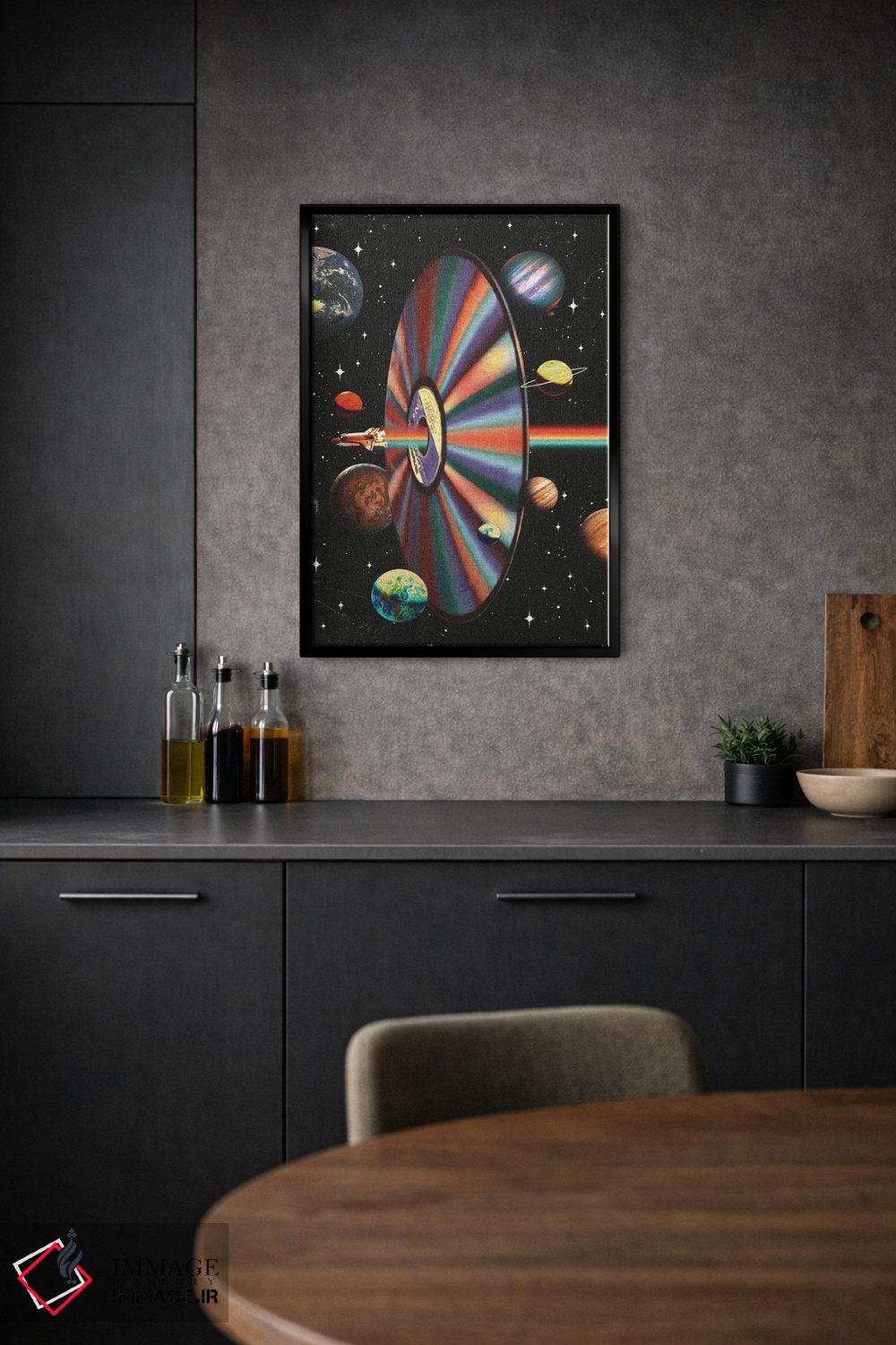 تابلو دکوراتیو سفر در گذشته اثر نیبرا ویژوالز - D1B