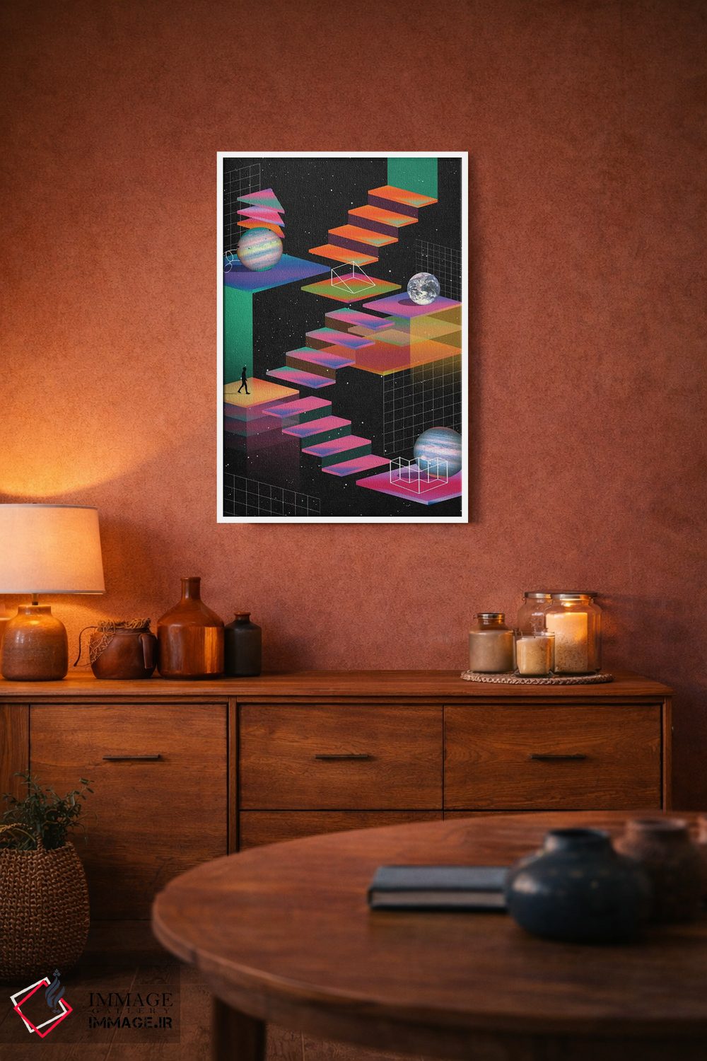 تابلو دکوراتیو مراحل بازی اثر نیبرا ویژوالز - D3W