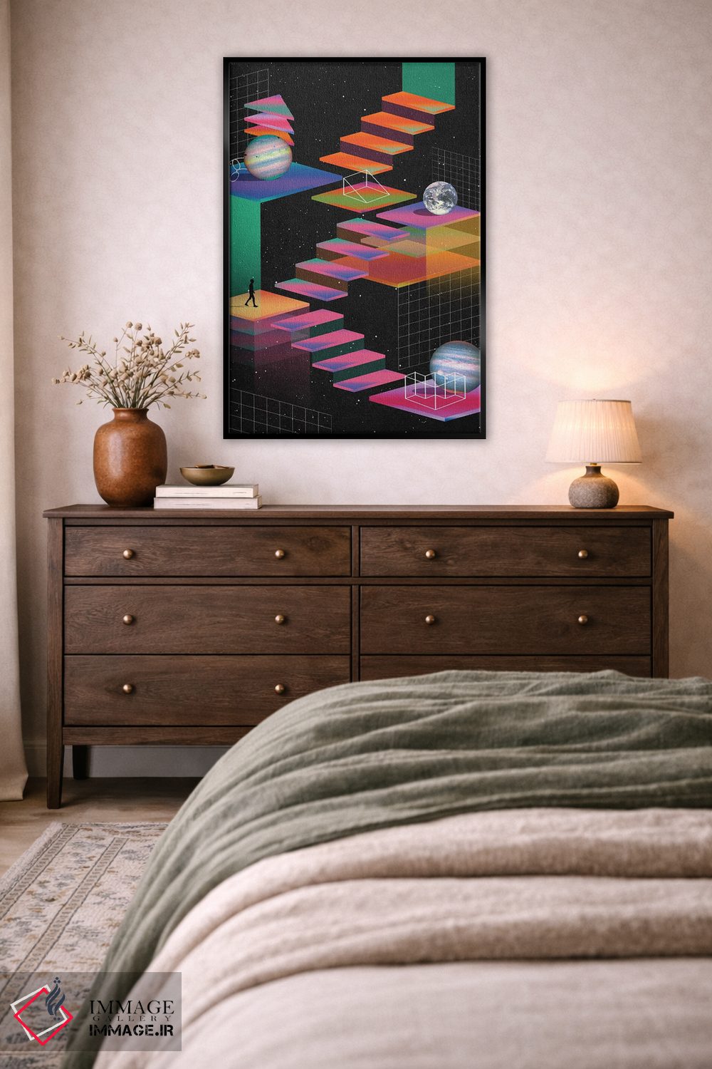 تابلو دکوراتیو مراحل بازی اثر نیبرا ویژوالز - D4B