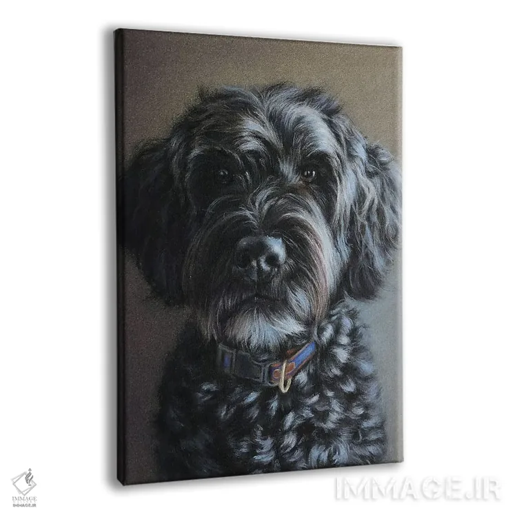 تابلو دکوراتیو پورتی اثر ناتالی آیاس - نمای پرسپکتیو محصول