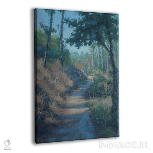 تابلو دکوراتیو مسیر اثر ناتالی آیاس - نمای پرسپکتیو محصول