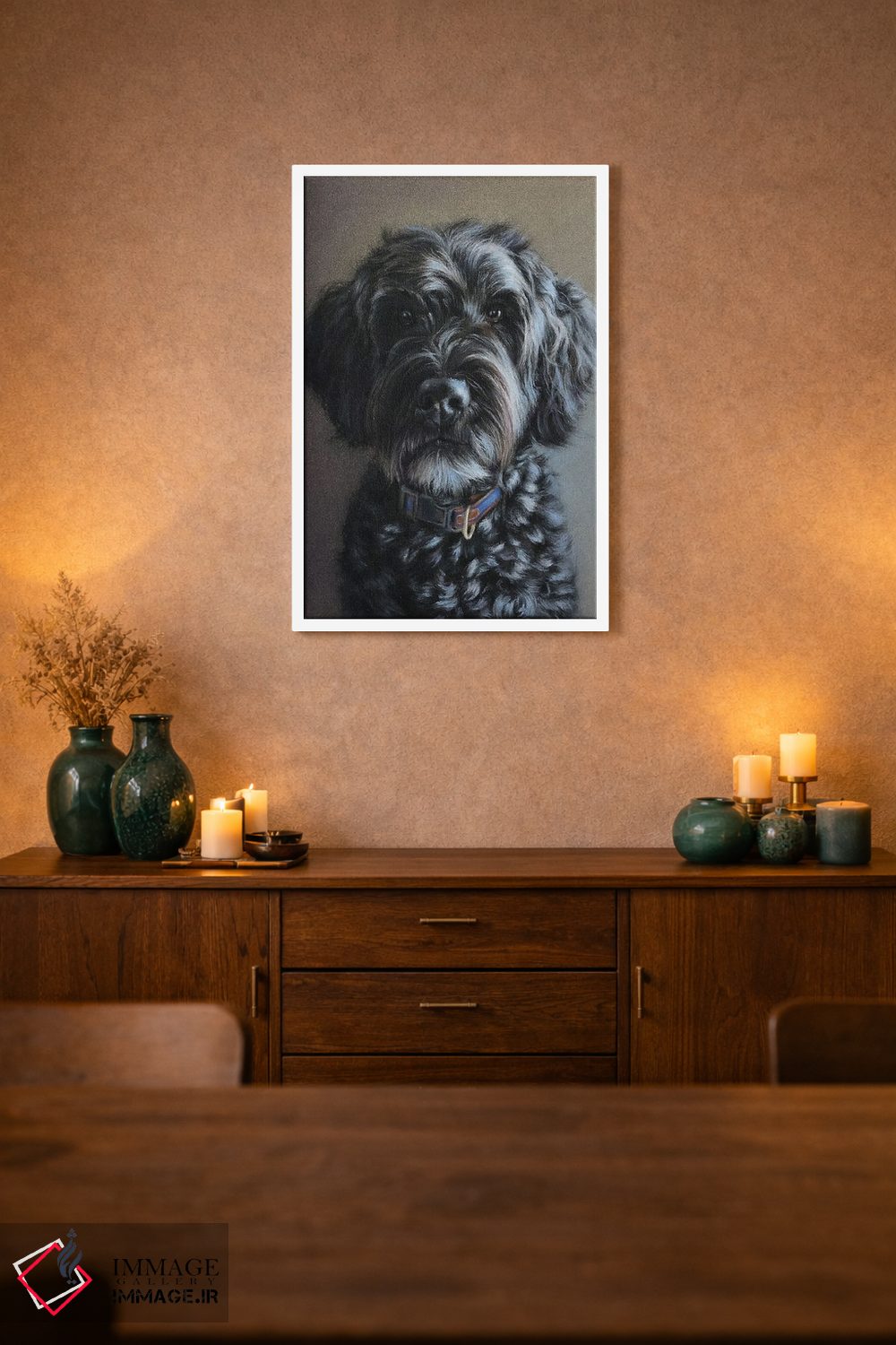 تابلو دکوراتیو پورتی اثر ناتالی آیاس - D1W