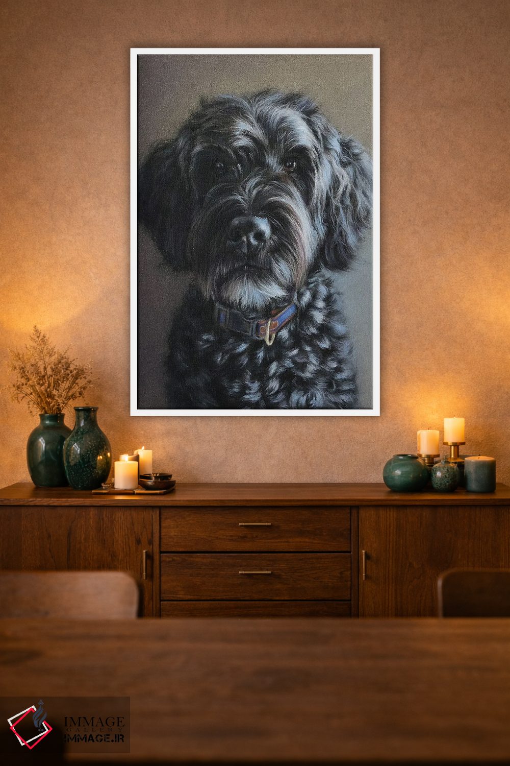 تابلو دکوراتیو پورتی اثر ناتالی آیاس - D2W