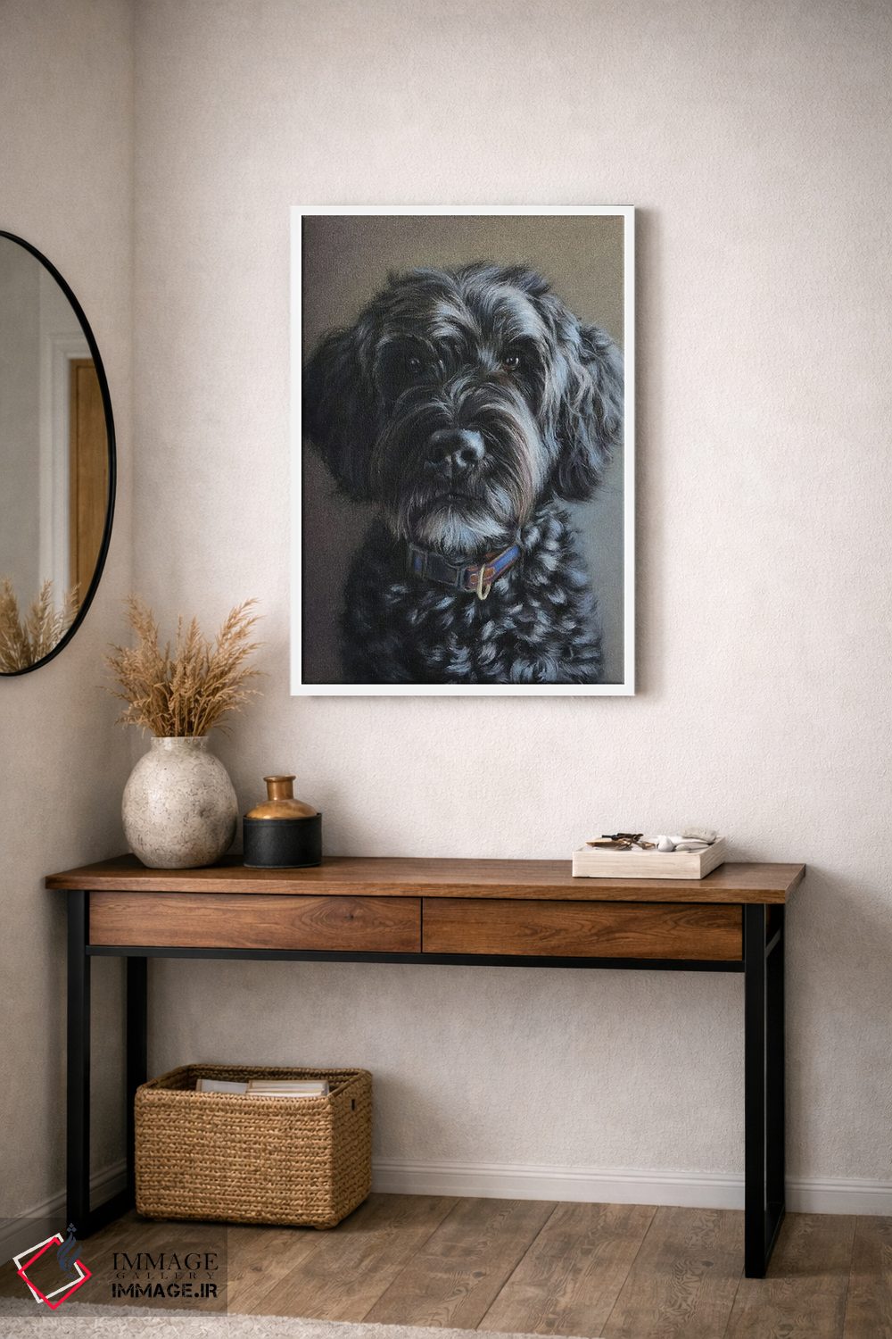 تابلو دکوراتیو پورتی اثر ناتالی آیاس - D3W