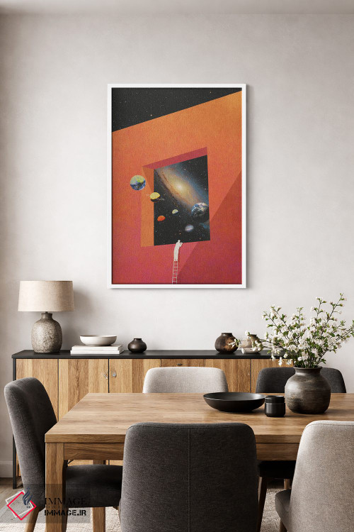 تابلو دکوراتیو ناظر کهکشان اثر نیبرا ویژوالز - D3W